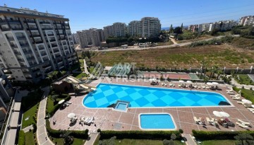 Квартира 1+1 с видом на море в элитной резиденции, 46 кв.м. Авсаллар, Алания - Ракурс 21