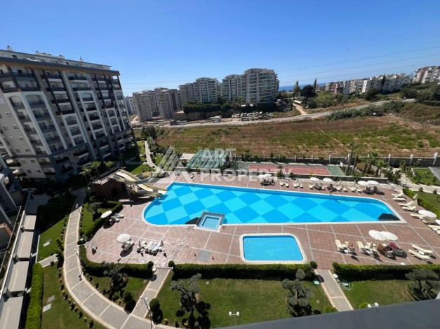 Квартира 1+1 с видом на море в элитной резиденции, 46 кв.м. Авсаллар, Алания - Ракурс 20