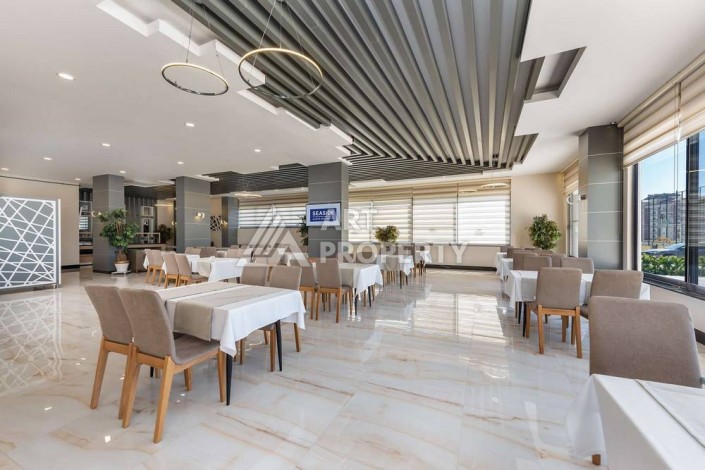 Квартира 1+1 в Авсалларе с панорамным балконом, 65 кв.м. - Ракурс 9