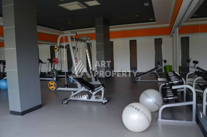 Квартира 1+1 в Авсалларе с панорамным балконом, 65 кв.м. - Ракурс 13