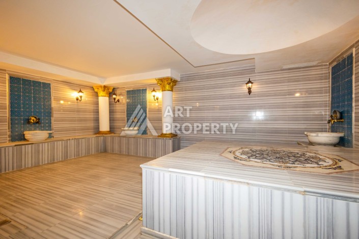 Роскошный пентхаус 3+1 в Махмутларе с панорамным видом на море, 220 кв.м. - Ракурс 6