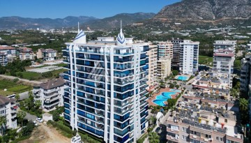 Роскошный пентхаус 3+1 в Махмутларе с панорамным видом на море, 220 кв.м. - Ракурс 13