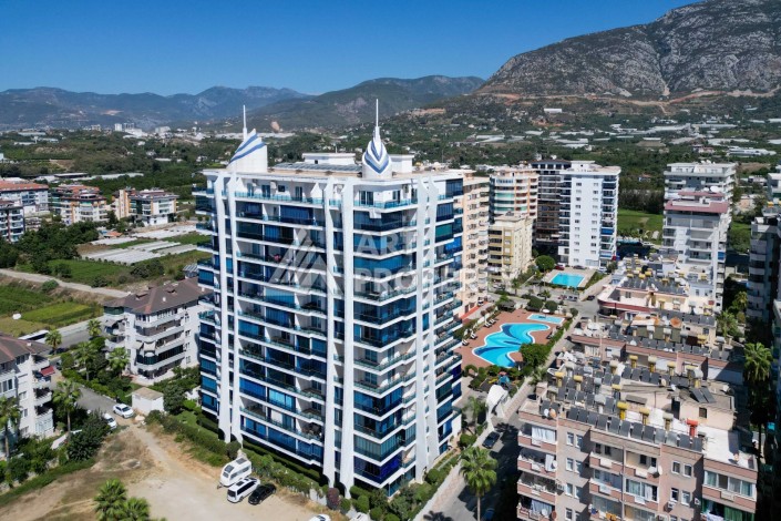 Роскошный пентхаус 3+1 в Махмутларе с панорамным видом на море, 220 кв.м. - Ракурс 12