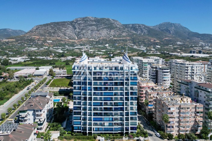 Роскошный пентхаус 3+1 в Махмутларе с панорамным видом на море, 220 кв.м. - Ракурс 14