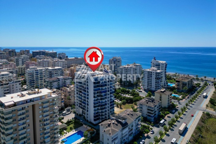 Роскошный пентхаус 3+1 в Махмутларе с панорамным видом на море, 220 кв.м. - Ракурс 23