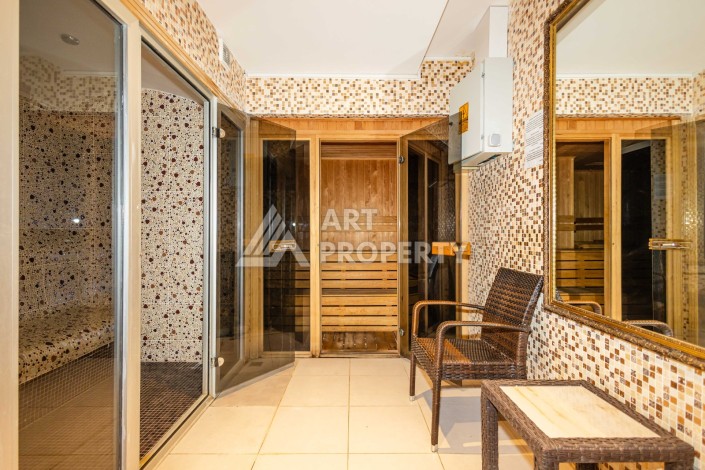 Роскошный пентхаус 3+1 в Махмутларе с панорамным видом на море, 220 кв.м. - Ракурс 24