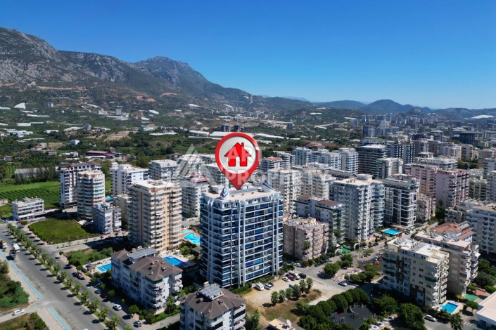 Роскошный пентхаус 3+1 в Махмутларе с панорамным видом на море, 220 кв.м. - Ракурс 27