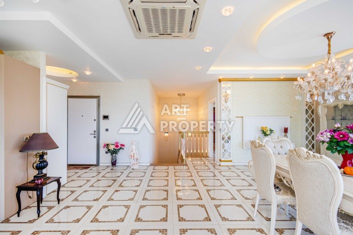 Роскошный пентхаус 3+1 в Махмутларе с панорамным видом на море, 220 кв.м. - Ракурс 32