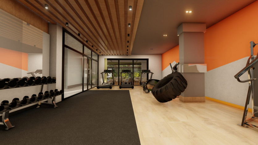 Новый инвестиционный проект премиум-класса на стадии котлована в районе Махмутлар, 56-106 м2 - Ракурс 21