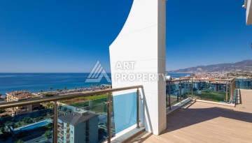 Роскошный пентхаус 3+1 в Махмутларе с панорамным видом на море, 220 кв.м. - Ракурс 35