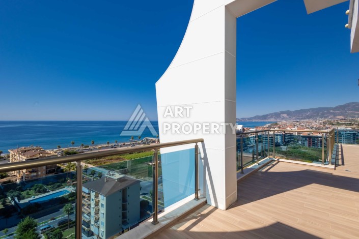 Роскошный пентхаус 3+1 в Махмутларе с панорамным видом на море, 220 кв.м. - Ракурс 34