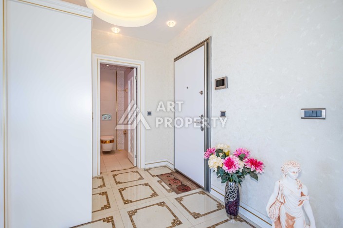 Роскошный пентхаус 3+1 в Махмутларе с панорамным видом на море, 220 кв.м. - Ракурс 35