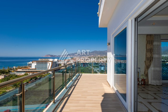 Роскошный пентхаус 3+1 в Махмутларе с панорамным видом на море, 220 кв.м. - Ракурс 36