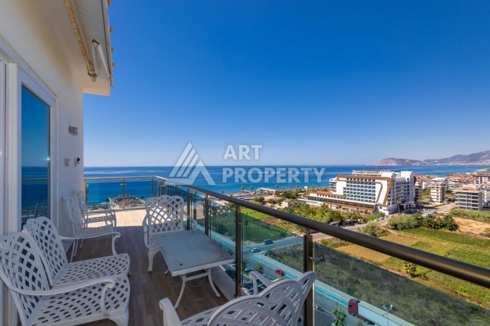 Роскошный пентхаус 3+1 в Махмутларе с панорамным видом на море, 220 кв.м. - Ракурс 38