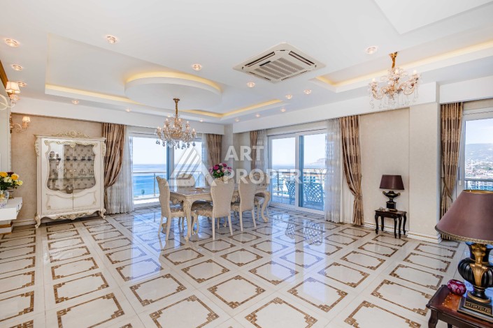 Роскошный пентхаус 3+1 в Махмутларе с панорамным видом на море, 220 кв.м. - Ракурс 40