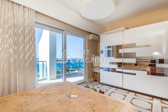 Роскошный пентхаус 3+1 в Махмутларе с панорамным видом на море, 220 кв.м. - Ракурс 41