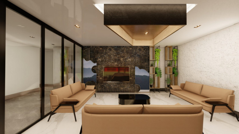 Новый инвестиционный проект премиум-класса на стадии котлована в районе Махмутлар, 56-106 м2 - Ракурс 22