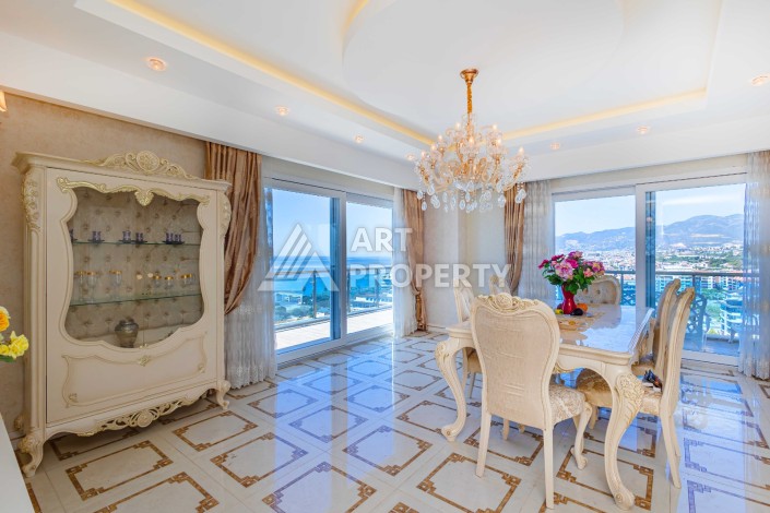 Роскошный пентхаус 3+1 в Махмутларе с панорамным видом на море, 220 кв.м. - Ракурс 46