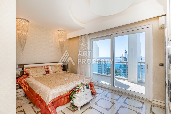 Роскошный пентхаус 3+1 в Махмутларе с панорамным видом на море, 220 кв.м. - Ракурс 47