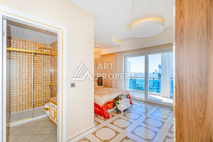 Роскошный пентхаус 3+1 в Махмутларе с панорамным видом на море, 220 кв.м. - Ракурс 48