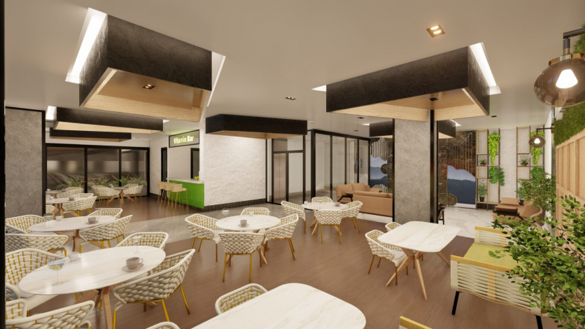 Новый инвестиционный проект премиум-класса на стадии котлована в районе Махмутлар, 56-106 м2 - Ракурс 23