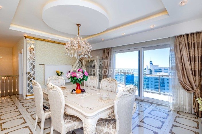 Роскошный пентхаус 3+1 в Махмутларе с панорамным видом на море, 220 кв.м. - Ракурс 54