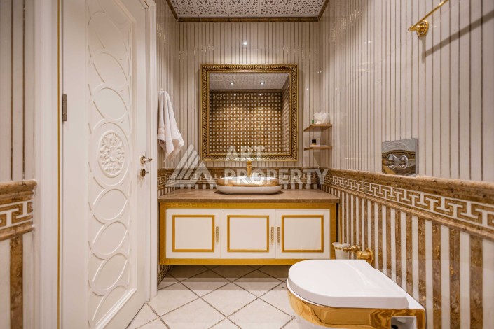 Роскошный пентхаус 3+1 в Махмутларе с панорамным видом на море, 220 кв.м. - Ракурс 58