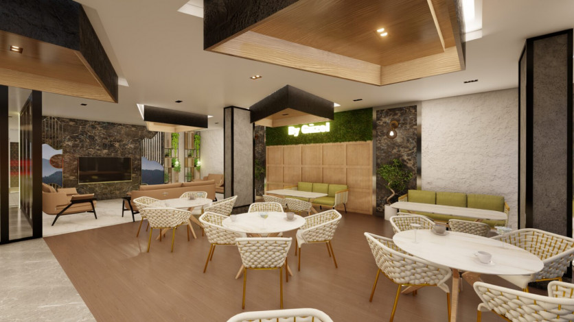 Новый инвестиционный проект премиум-класса на стадии котлована в районе Махмутлар, 56-106 м2 - Ракурс 24