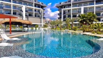 Дизайнерская квартира 1+1 в элитной резиденции, 55 кв.м. Оба, Алания - Ракурс 2