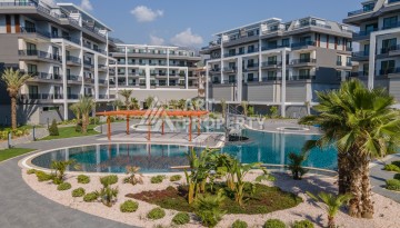 Дизайнерская квартира 1+1 в элитной резиденции, 55 кв.м. Оба, Алания - Ракурс 7