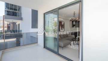 Дизайнерская квартира 1+1 в элитной резиденции, 55 кв.м. Оба, Алания - Ракурс 17