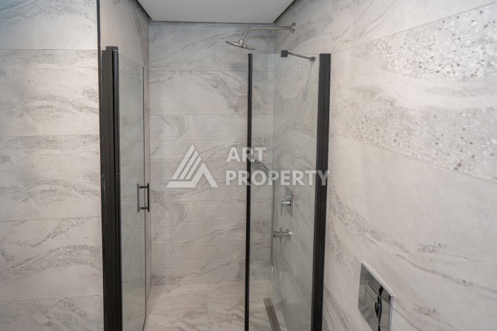 Дизайнерская квартира 1+1 в элитной резиденции, 55 кв.м. Оба, Алания - Ракурс 19