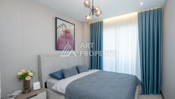 Дизайнерская квартира 1+1 в элитной резиденции, 55 кв.м. Оба, Алания - Ракурс 22