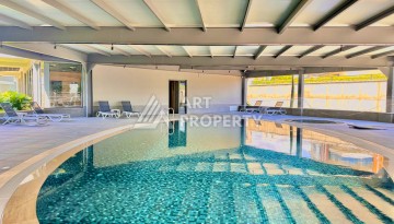 Дизайнерская квартира 1+1 в элитной резиденции, 55 кв.м. Оба, Алания - Ракурс 27