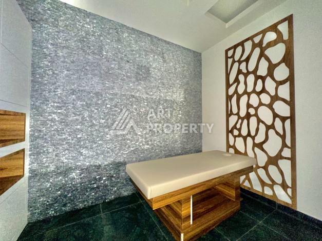 Дизайнерская квартира 1+1 в элитной резиденции, 55 кв.м. Оба, Алания - Ракурс 29