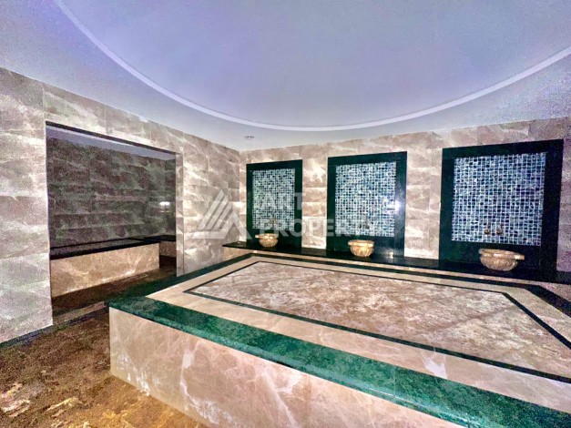 Дизайнерская квартира 1+1 в элитной резиденции, 55 кв.м. Оба, Алания - Ракурс 32