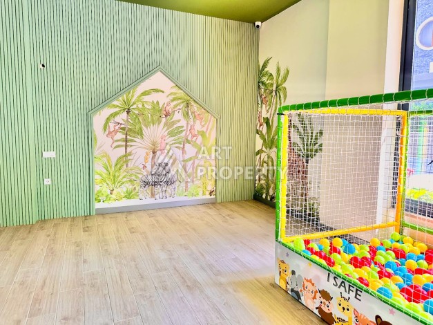 Дизайнерская квартира 1+1 в элитной резиденции, 55 кв.м. Оба, Алания - Ракурс 38