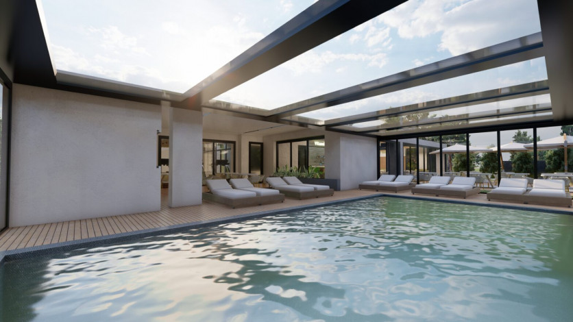 Новый инвестиционный проект премиум-класса на стадии котлована в районе Махмутлар, 56-106 м2 - Ракурс 28