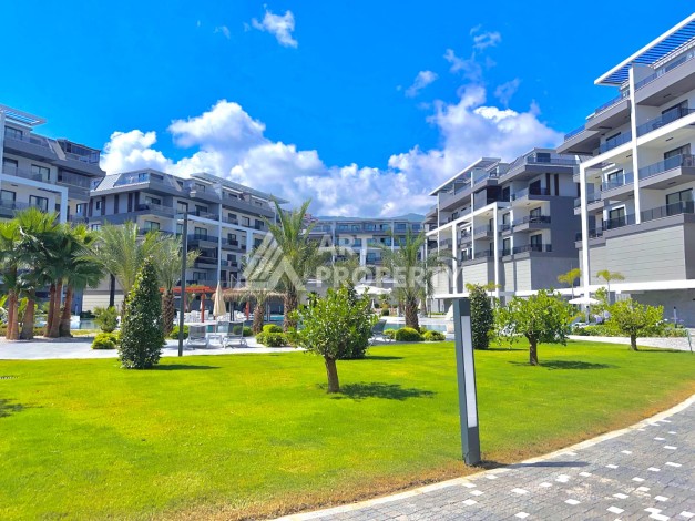 Дизайнерская квартира 1+1 в элитной резиденции, 55 кв.м. Оба, Алания - Ракурс 42