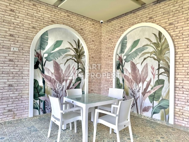 Дизайнерская квартира 1+1 в элитной резиденции, 55 кв.м. Оба, Алания - Ракурс 44