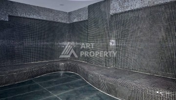 Дизайнерская квартира 1+1 в элитной резиденции, 55 кв.м. Оба, Алания - Ракурс 46