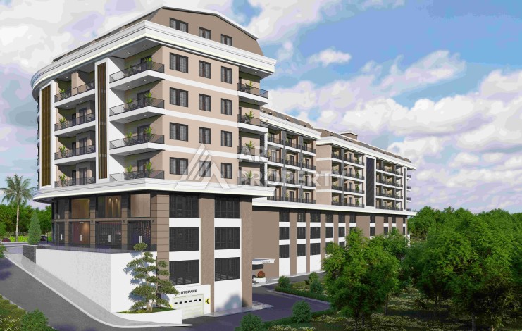 Квартиры 1+1 и 2+1 в Газипаше с рассрочкой на 3 года. - Ракурс 0