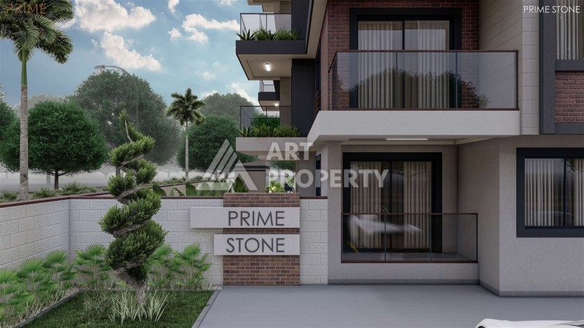 Квартиры в Газипаше в готовом бутик-комплексе. Квартиры 1+1 с бес% рассрочкой - Ракурс 6