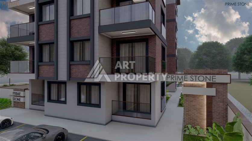 Квартиры в Газипаше в готовом бутик-комплексе. Квартиры 1+1 с бес% рассрочкой - Ракурс 7