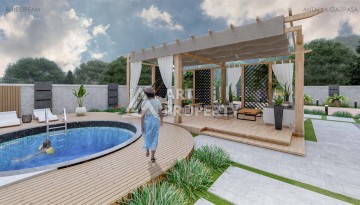 Бутик-резиденция с квартирами 1+1 и 2+1 в районе Пазарджи, Газипаша - Ракурс 4