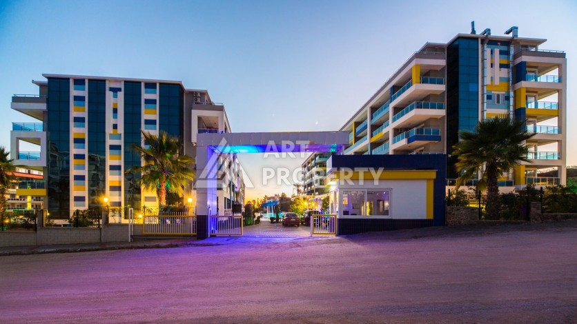 Меблированный дуплекс 2+1 в престижной резиденции района Кестель, 110 кв.м. - Ракурс 5