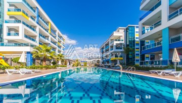 Меблированный дуплекс 2+1 в престижной резиденции района Кестель, 110 кв.м. - Ракурс 7