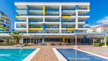 Меблированный дуплекс 2+1 в престижной резиденции района Кестель, 110 кв.м. - Ракурс 9