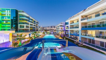 Меблированный дуплекс 2+1 в престижной резиденции района Кестель, 110 кв.м. - Ракурс 13