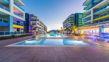 Меблированный дуплекс 2+1 в престижной резиденции района Кестель, 110 кв.м. - Ракурс 16